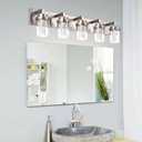 MELUCEE LED Vanity Light Bar 5-Light Bathroom Vanity Light 3000K-6000K