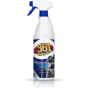 Sisbrill 361 Multi Purpose Car Interior Cleaner Spray - Stain Remover Seat Cleaner, Upholstery, Dashboard, Leather - Car Cleaning Supplies Interior and Exterior - 25 fl oz