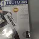 Truform Sheer Compression Stockings, 8-15 mmHg, Women's Thigh High Length, 20 Denier, Beige, Large