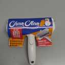 ChomChom Roller Pet Hair Remover  Original Size Reusable Lint Roller for Cat & Dog Hair on Furniture, Couch, Carpet, Car, Rugs & Bedding  Portable, Eco-Friendly (White)