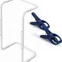Adjustable Blanket Lifter/Support with Bed Support (Height of 23"31") and 2 Clips(Random color), Heavy Duty Steel, Ideal for Arthritis Relief, Restless Legs, Foot Cramping, Surgery Recovery