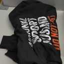 Emotional Support Husband Do Not Pet Funny Humor Fathers Day Pullover Hoodie XL