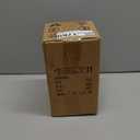 Set of 6 Chandelier Lamp Shades 5 Inch, Mini Barrel Lampshades Clip On for Table Lamp Wall Lamp Replacement, Natural Linen Mini Lamp Shade, 3.5x5x5.5in (Top Height Bottom)