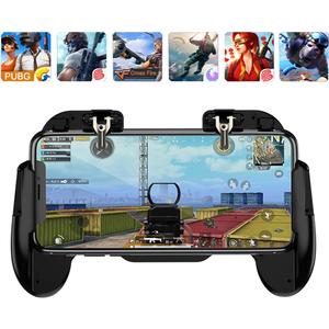 Mobile Phone PUBG Game Controller L1R1 Shoot and Aim Trigger Joystick Ergonomic Gamepad for PUBG Mobile/Knives Out,Phone Gaming Controller for 4.7''- 7.0'' Android & iOS (H6)