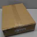 AmazerBath 7 Inches Bamboo Toilet Stool Squat for Adult, Foldable Squatting Potty Stool for Bathroom, 0.79" Thickness Poop Stool with Non-Slip Strip, No Assembly Required, Dark Wood Color