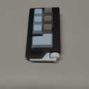 Keyboard Fidget Clicker Toy for Adults, Fidget Keyboards Sensory Fun Toys for Anxiety Decompression, Gift Christmas Ideal for Lover (Black Blue) 