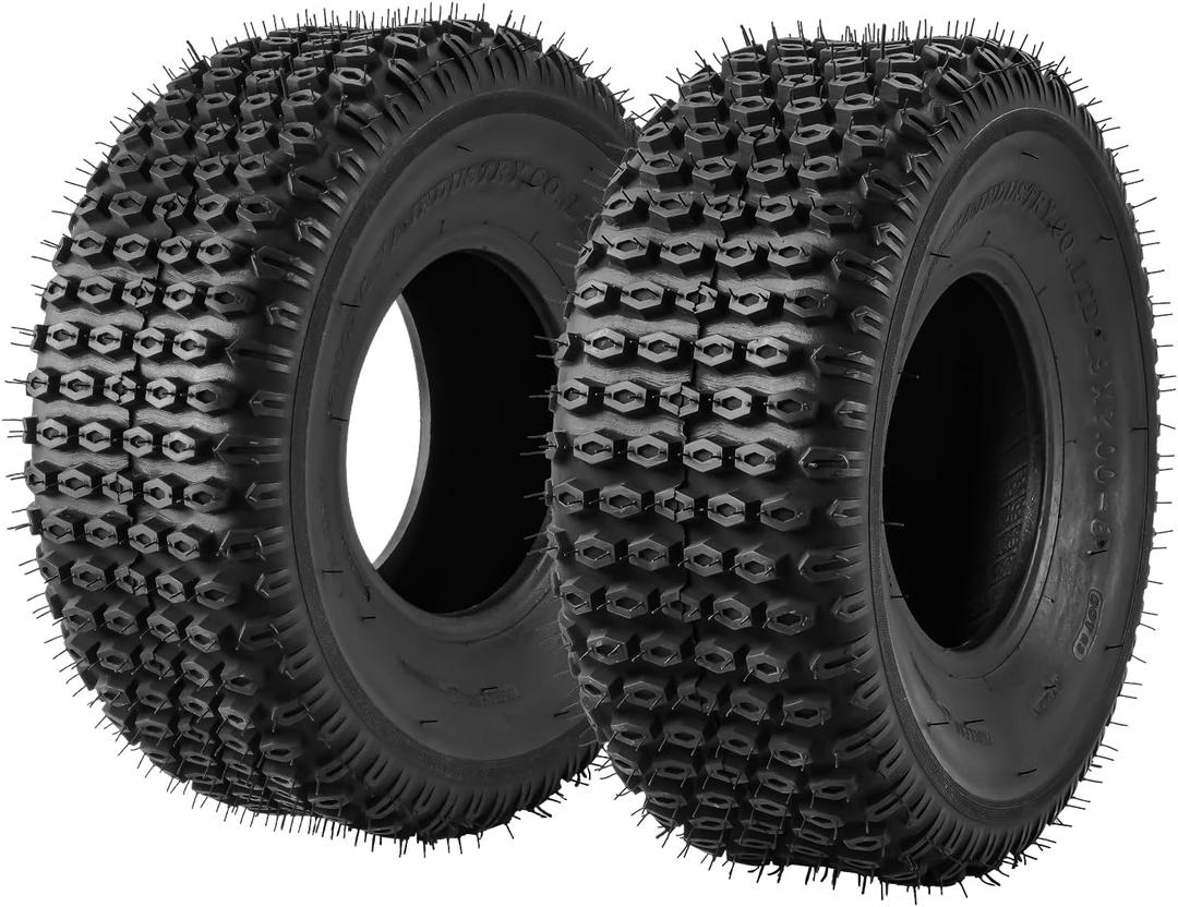 PHILTOP ATV/UTV, 19x7-8, 4 Ply, 2x ATV Tires Suited to Go Kart, Racing, Four Wheeler, Quad, Mud Sand Trail Off Road (2pc, Z-106)