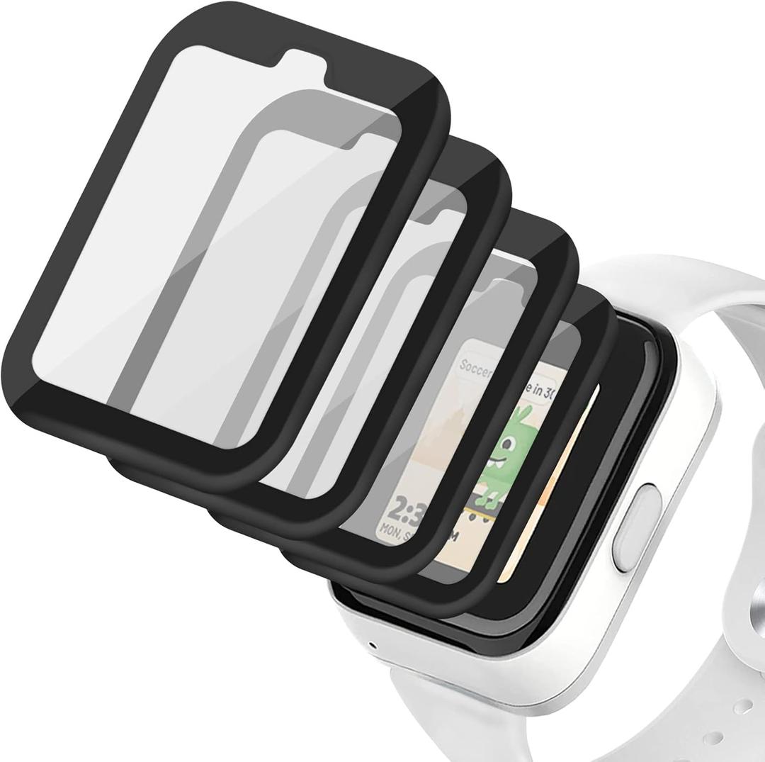 2 x NewJourney Compatible with Sync UP Kids Watch Screen Protector, Hard PET Cover for SyncUP Watch 1 (Not for SyncUP 2)