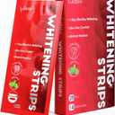 Teeth Whitening Strips for Tooth White: Professional Dentist Formulated Teeth Whitener Enamel-Safe Non-Slip 28 Strips 14 Treatments