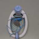 KWV Interactive Cat Toys for Indoor Cats - Automatic Flying Bird Feather Wand Chase Exercise Enrichment Stimulation, Rechargeable Durable Safe Kitten & Adult Cat Electric Hanging Toy for Bored Cats (White)