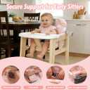 Shopping Cart Cover for Baby Boy & Girl,High Chair Cover for Restaurant Seat,Soft Padded Machine Washable Infant Toddler Buggy Seat Cover,Swing Insert for Infant & Toddler - Pink Rainbow