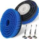 2 Pack S7001 Upgraded Mop Pad Replacement Brush Heads for Shark Steam Mop Pads | Professional Cleaning and Polishing | Compatible with Shark S8201/S7000Series | for Deep Cleaning Hard Floors (Blue)