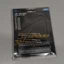 GMTOOLS 13 Pcs Titanium Coated Twist Hex Shank Drill Bit Set, 135 Degree Tip HSS Impact Drill Bit Set with Storage Case for Metal, Aluminum, Steel, Wood, Plastic, Quick Change Design 1/16" to 1/4"