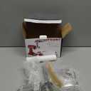 Metal Food Grinder Attachments for KitchenAid Stand Mixers, Meat Grinder, Sausage Stuffer, Perfect Mixer Attachment for KitchenAid Mixers, Silver(Machine/Mixer Not Included)