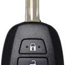 MechanMagic Key Fob Remote Replacement Fits for Toyota 2013 2014 2015 2016 2017 2018 2019 2020 2021 RAV4/Tacoma/Prius C Keyless Entry Remote Control HYQ12BDM HYQ12BEL 89070-42820/42D30