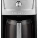 Cuisinart Coffee Maker, 14-Cup PerfecTemp Programmable Coffee Machine Glass Carafe with 1-4 Cup Setting, Brew Strength Control, Brew Pause, and Over Ice Function, Stainless Steel, DCC-3500SS