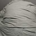 Bedsure King Size Comforter Set Sage Green - Bed in a Bag Bedding Set 7 Pieces, GentleSoft Pintuck Bed Set Gift for Family, Pinch Pleat Sage Green Comforter with Sheets, Pillowcases & Shams