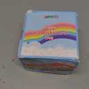 Jumlys Valentines Day Cards for Kids School, 36 Pack Dessert Pop Fidget Keychains Bulk, Valentine Day Party Favors for Boys Girls, Ideal Exchange Cards for Classroom