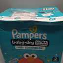 Pampers Diapers - Baby Dry - Size 2, 186 Count, Absorbent Disposable Infant Diaper