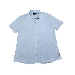 NWT / Lucky Brand Mens Short Sleeve Button-up Shirt 
(38, Blue) NWT / Lucky Brand Mens Short Sleeve Button-up Shirt 
(38, Blue)