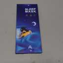 Mavogel Cotton Sleep Eye Mask - Updated Design Light Blocking with Adjustable Nose Bridge, Soft and Comfortable Night Eye Mask for Men Women, Eye Blinder for Shift Work, Includes Travel Pouch, Black