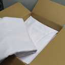 Fitable 6 Pack White Round Tablecloths - 120 Inches in Diameter - Stain Resistant and Washable Table Clothes, Polyester Fabric Table Covers for Wedding, Party, Banquet, Formal Events