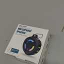 EBODA Bluetooth Shower Speaker, Portable Bluetooth Speakers, IP67 Waterproof Wireless Speaker with LED Light, Floating, 2000mAh, True Wireless Stereo for Kayak, Beach, Gifts for unisex -Black