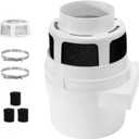 Upgraded Version - VIWINVELA 3 in 1 Indoor Dryer Vent Kit for Electric Dryer, Dryer Lint Trap Filter Bucket Dryer Lint Catcher Box