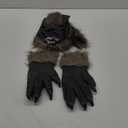 Halloween Werewolf Mask Realistic Claws Gloves Scary Wolf Head Costume for Adults & Teens Cosplay Costume Trick or Treat