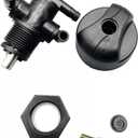 Fuel Tank Valve Petcock 3 Way & Knob NUT For Polaris Sportsman 335 400 500 600 700 Twin Magnum Trail Boss 325 330 500 7052161 5432559
