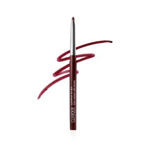 Clinique Long Lasting Quickliner Lip Liner | Non-Drying + No Sharpening, Black Honey