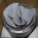 Drink Dispensers for Parties 1 Gallon, Bevarage Dispenser with Stand,Glass Drink Dispenser With Stainless Steel Spigot + Marker & Chalkboard, Ideal for Lemonade,Juice, Tea, and Party Drinks