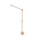 PandaEar Baby Crib Mobile Arm, Beech Wooden Mobile Holder with Anti-Slip Attachment, Baby Mobile Hanger for Crib Nursery Dcor Accessories