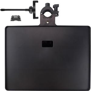 Microphone Stand Tray with Phone Support, Microphone Stand Clamp-On Rack Tray HolderUniversal Sound Card Tray for Live Streaming (Large)