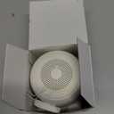 Bobtot Portable Bluetooth Speakers with Strap Easy to Carry, Wireless IPX5 Waterproof Mini Speaker with Loud Stereo Sound, 20 Hours Playtime, Rechargeable Battery, Built-in Microphone, White