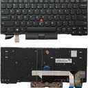 Laptop Replacement US Layout Keyboard for Lenovo Thinkpad X13 Yoga X13 Gen 1 (20WK,20WL) Black