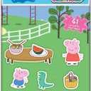 Magnetic Creations Tin: Peppa Pig - Creative Storytelling Playset, 40 Pop-Out Magnets, Beautiful Play Scene, Mix & Play Toy, Kids-Toddlers Ages 3+