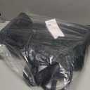 55L Large Duffle Bag for Men Travel - 25 inch Weekender Duffel Bag with Hard Bottom - Black