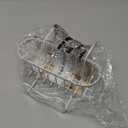 SWTYMIKI Sponge Holder for Kitchen Sink - Movable Kitchen Sink Caddy with M Shape Hook, Stainless Steel Hanging Sponge Caddy for Dish Sponge, Brush, Stopper Organizer in Double Bowl Sink, White