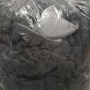 Smoofy Fluffy Twin Comforter Sets 2 Pieces - Dark Grey Fleece Fluffy Comforter Set, Luxury Fuzzy Twin Bedding Set, Soft Warm Comforter All Season, Heavy Faux Fur Comforter with Pillow Cases