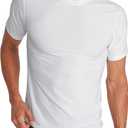 ExOfficio Men's Give-N-Go 2.0 Crew Neck - Breathable Durable Easy Care Travel Undershirt (White), 
X-Large