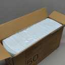 Amazon Basics Leak-Proof Dog and Puppy Potty Training Pee Pads with Quick-Dry 5-Layer Super Absorbent Surface for Dog Training, Floor Protection, Regular Size 22x22", Blue & White, 50 Count