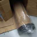 zeyu Outdoor Pole Light, with Pole Mount Base, 40.2 Inch, ZW118PL BK, Large