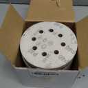 JTIEO 100PCS Sanding Discs 40 Grit, 5 Inch Orbital Sander Pads, Hook & Loop Sandpaper Pads, 8 Hole Round Sanding Discs for Random Orbital Sanders