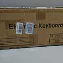 61 Keys Kid Keyboard Piano Toy Toddler Electronic Pianos with Microphone, 33 x 10 x 4 inches