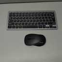 TECKNET Wireless Keyboard and Mouse Combo, Mini Cordless Computer Keyboard and Mouse Set 2.4GHz, Silent Adjustable 1600 DPI, Quiet Click, Lag-Free for Computer, Laptop, PC, Windows, Mac, Chrome OS(GS)