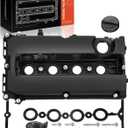 A-Premium Engine Valve Cover Kit Compatible with Chevy Cruze 2010-2016, Sonic 2012-2018, Trax 2013-2020, Aveo 2009-2011, Aveo5 2009-2011, L4 1.6L 1.8L, Replace # 55558673 55564395