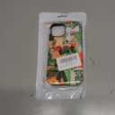 Compatible for iPhone 15 Case Compatible with Magsafe Green Collage Cute Bow Cat Aethetic Vintage Funny 2-in-1 Layer Rugge Shockproof Anti-scratch Phone Case for iPhone 15 Women Grils Men Boys