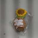 Breling Boss Gift for Women Men Handmade Positive Sunflower Doll Crochet with Warm Word Card Boss Day Appreciation Thank You Gift Idea for Office Retirement Farewell Birthday Xmas Party(Without You)