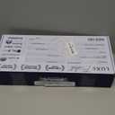 LUXE Bidet NEO 185 Plus - Dual Nozzle, Non-Electric Bidet Attachment for Toilet Seat, Patented Slide-In Install, 360 Self-Clean, EZ-Lift to Clean, Feminine & Rear Wash (White)